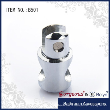glass bathroom door connecting fittings pipe clamp